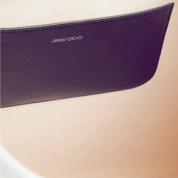 Jimmy Choo Large Canvas Tote - Picture 2 of 10